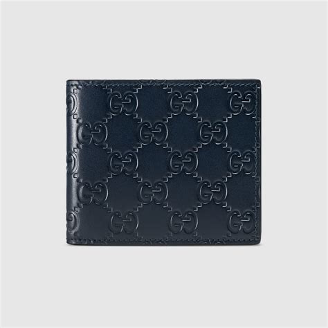 gucci signature wallet blue|gucci signature wallet women's.